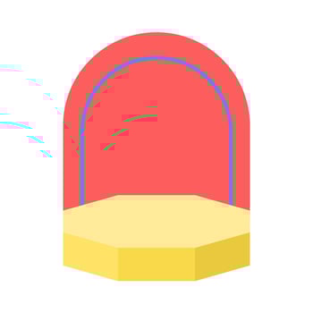 podium stage with background  illustration vector