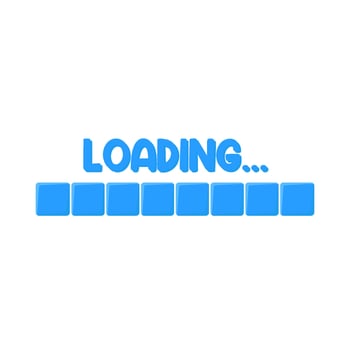 progress loading illustration vector