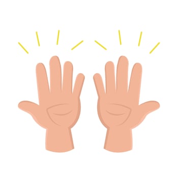 clap congratulation illustration vector