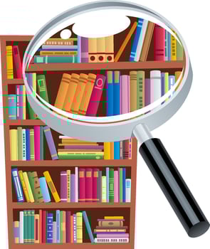 Research Cartoon Concept vector
