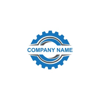 Auto gear logo template design automotive vector