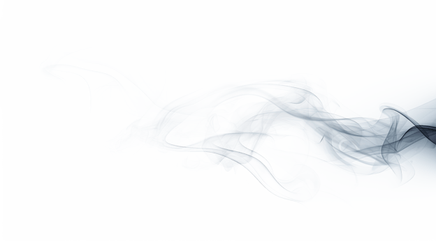 AI generated smoke isolated on transparent background. png