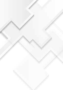Abstract hi-tech geometric grey white vector background png