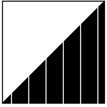 AI generated a black and white image of a bar graph png