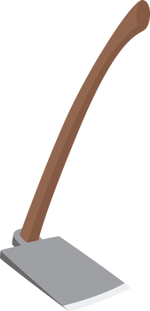hoe tool shovel png