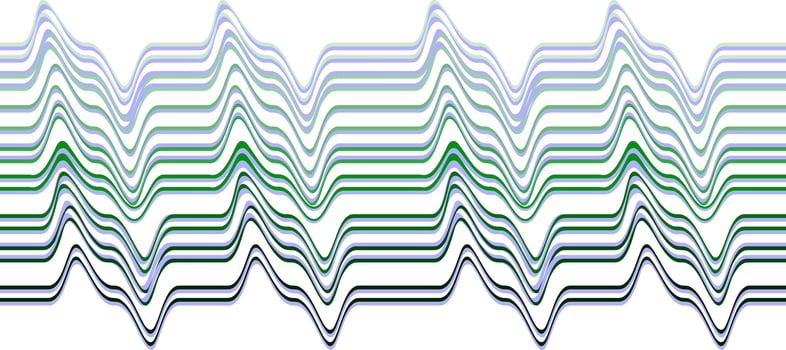 abstract soundwave pulse striped lines background vector