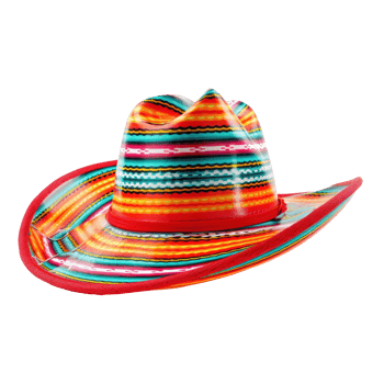 AI generated Cinco De Mayo hat isolated on transparent background. png
