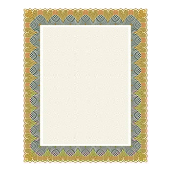 Vintage floral classic calligraphic retro vignette scroll frames ornamental design elements black and color set isolated vector