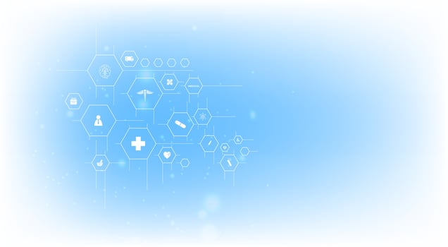 health care icon pattern medical innovation concept background design vector