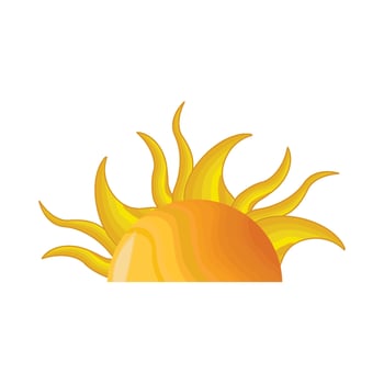 illustration of  sun vector
