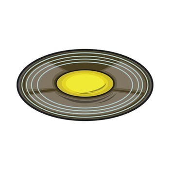 illustration of  vinyl vector