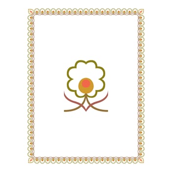 Vintage floral classic calligraphic retro vignette scroll frames ornamental design elements black and color set isolated vector