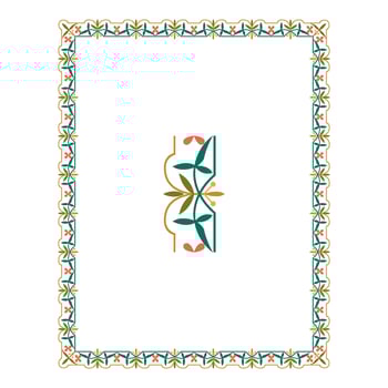 Vintage floral classic calligraphic retro vignette scroll frames ornamental design elements black and color set isolated vector