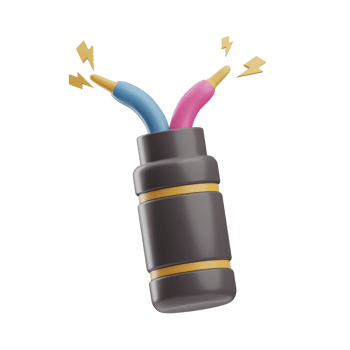 Repair Tools Object Wires 3D Illustration png