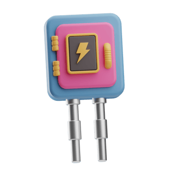 Repair Tools Object Fuse Box 3D Illustration png