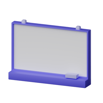 Balckboard 3D Icon png