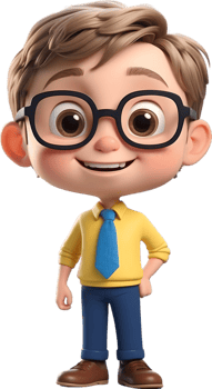 AI generated Cartoon boy with occupation illustration, cute little worker graphic, diverse professions artwork, boy in uniform design, career exploration concept, occupation character illustration png
