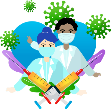 coronavirus cartoon illustration png