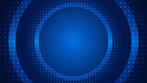 Halftone modern blue abstract background. vector