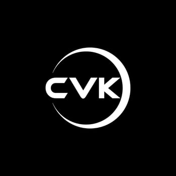 CVK Letter Logo Design, Inspiration for a Unique Identity. Modern Elegance and Creative Design. Watermark Your Success with the Striking this Logo. vector