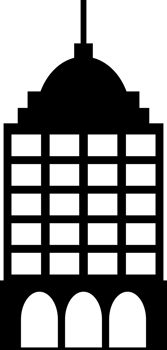 Modern city building png