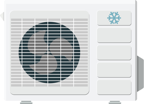 Air conditioner system, external unit png