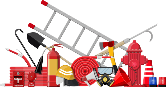 Fire protection equipment png