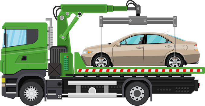 Tow truck, city road side assistance service png