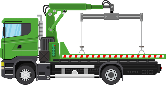 Tow truck, city road side assistance service png