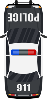 Vehicle, car or truck top view png