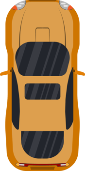 Vehicle, car or truck top view png