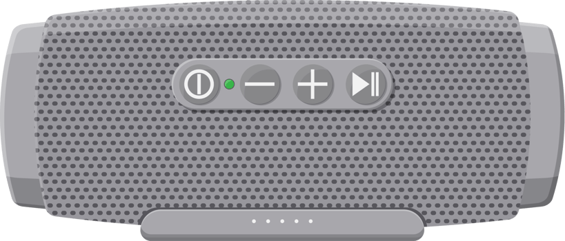 Portable wireless speaker, audio device png