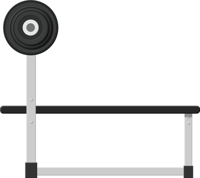 Rubber and metal weights, dumbbell for bench png