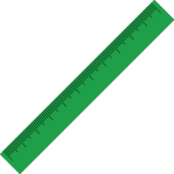Plastic measuring ruler png