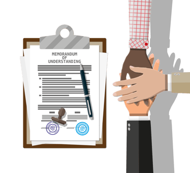 Memorandum of understanding document png