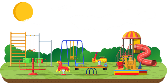 Kids playground kindergarten png