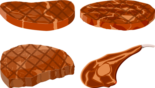 Beef tenderloin. Pork knuckle. png