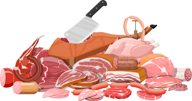 Collection of meat. png