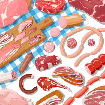 Collection of meat. png