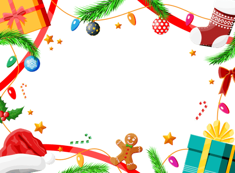 Christmas greeting card png
