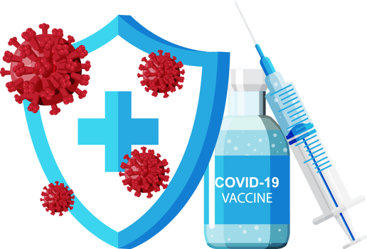 Vaccination against coronavirus. Time to vaccinate png