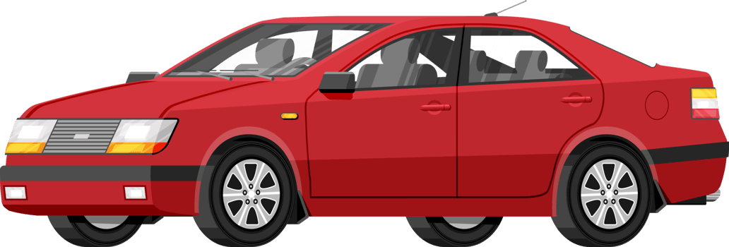 Passenger Car Side View png
