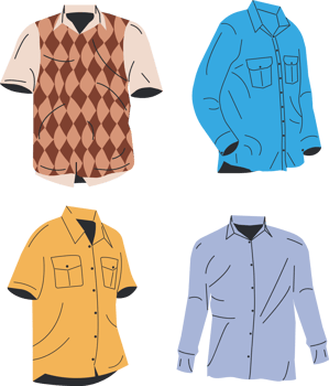 Man and woman T-Shirt collection png