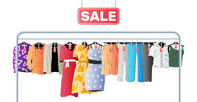 Womans and mans clothes on hanger png