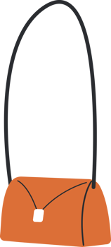 Woman accessories bag or handbag png