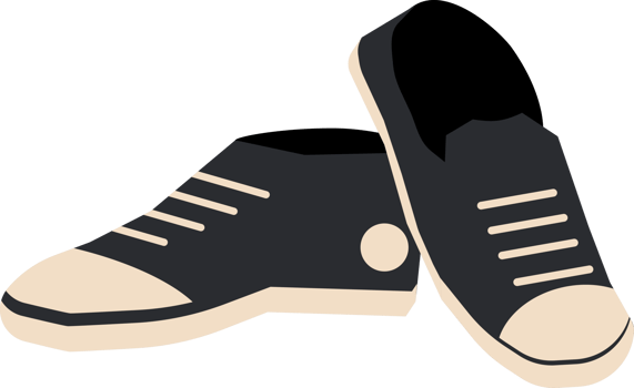 Woman or man footwear png