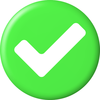 3D Right Button in Round Shape. png