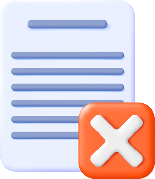 3D Paper Blank with Checklist Symbol. png