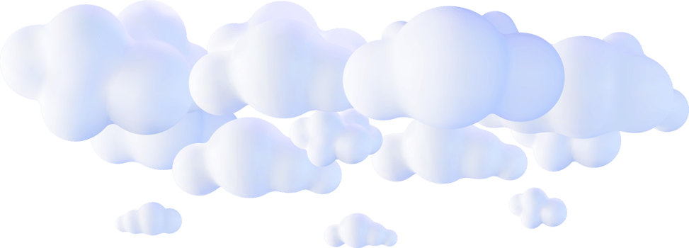 Beautiful Fluffy Clouds png