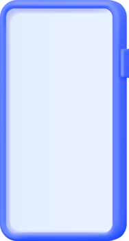 3d Realistic Smartphone with Empty Screen png